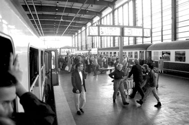 Berlin Studienfahrt 1987 - Bahnhof Zoo Berlin